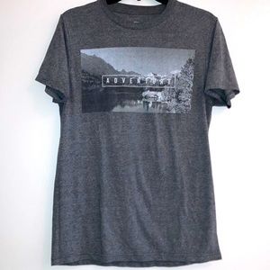 Sonoma Men’s Adventure Graphic Crew Neck Short Sleeve Tee Small